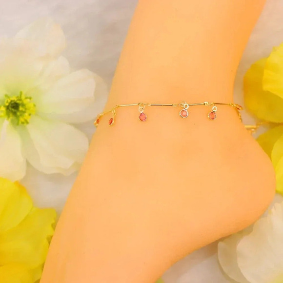 "New Beautiful Design Anklet for Women/Girls, Gift, A502 - Picture 1 of 10